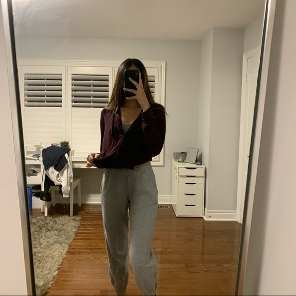 Brandy Melville Grey Sweatpants - OS - Picture 4 of 7
